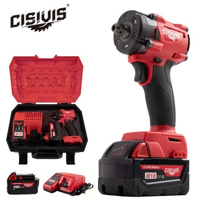 Electric Impact  Wrench High Torque Impact Gun 1/2'' Impact Wrench For Milwaukee