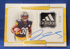 Jaylen Samuels 2018 National Game Used Treasures RC Auto  /10 #142 Patch Adidas