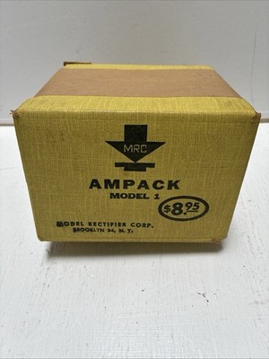 MRC AMPACK Model 1 AC/DC Transformer Model Rectifier Corp Tested