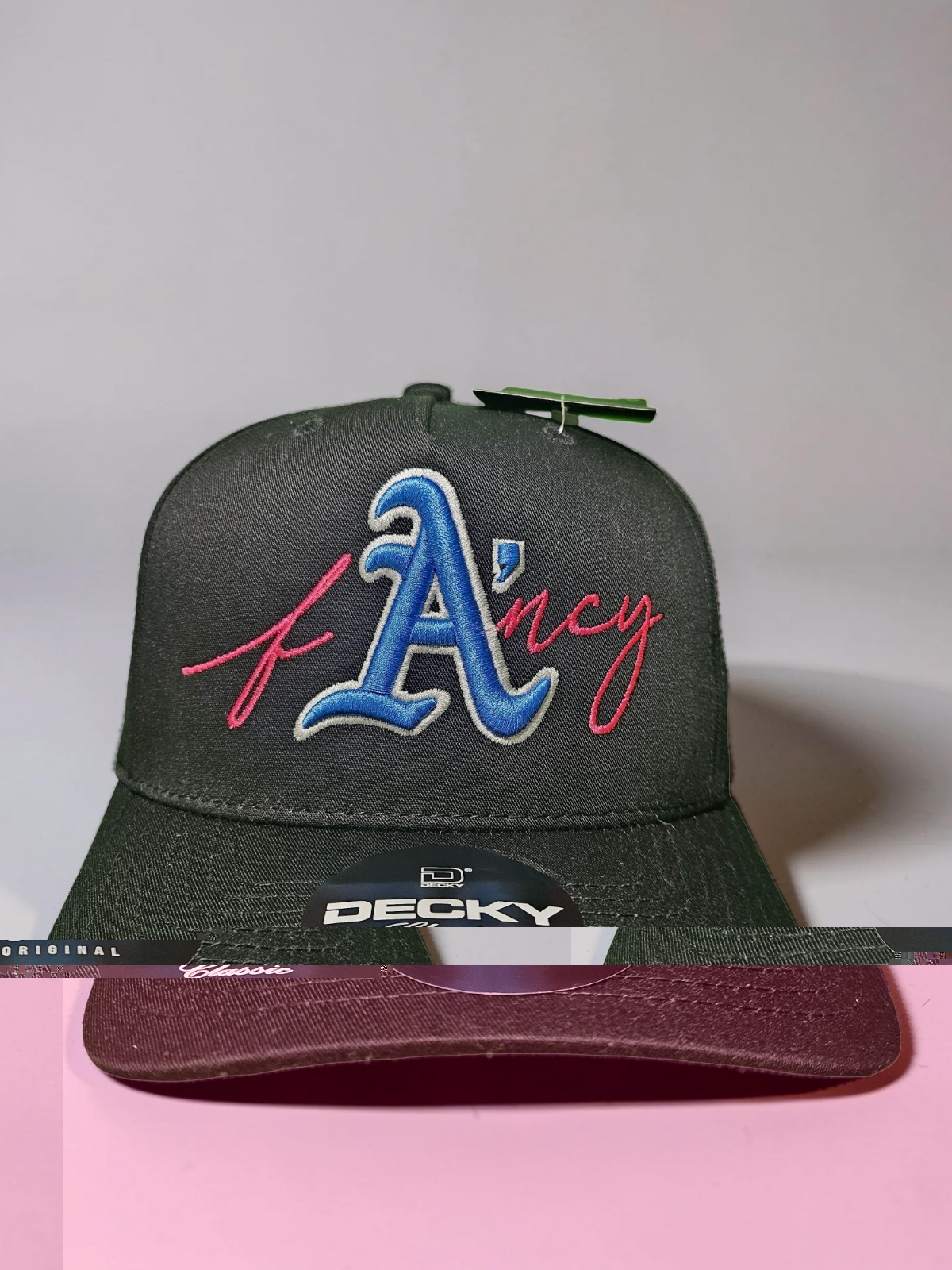 Snapback Hat. Icon A Fancy 3d Puff.