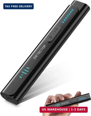 Hidden Camera Detectors 6-In-1 Hidden Bug and Camera Detector GPS Tracker Detect
