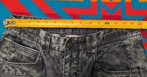 Jeans Intermezzo 82-97 Giapponese Selvedge Denim 32x33 Giappone C3 M29 Y86 KO ReVirth - Foto 12 di 13