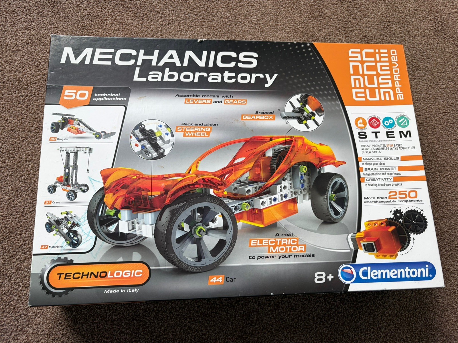 Science Museum Mechanics Laboratory Toy for Kids Age 8+ Home School