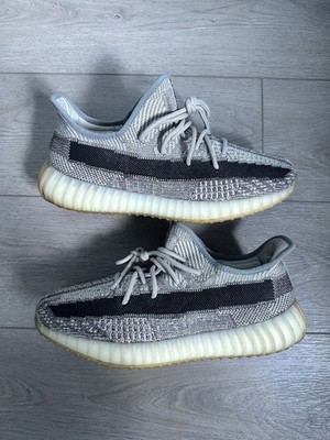 Adidas Yeezy Boost 350 V2 Shoes Mens Size 10 Zyon Gray Cream FZ1267 Sneakers