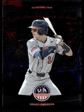 2026 Panini USA Stars & Stripes Fireworks Grady Emerson #17