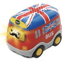 VTech Go Go Smart Wheels National Flag Vehicles BRITISH UK Bus Lights Sings