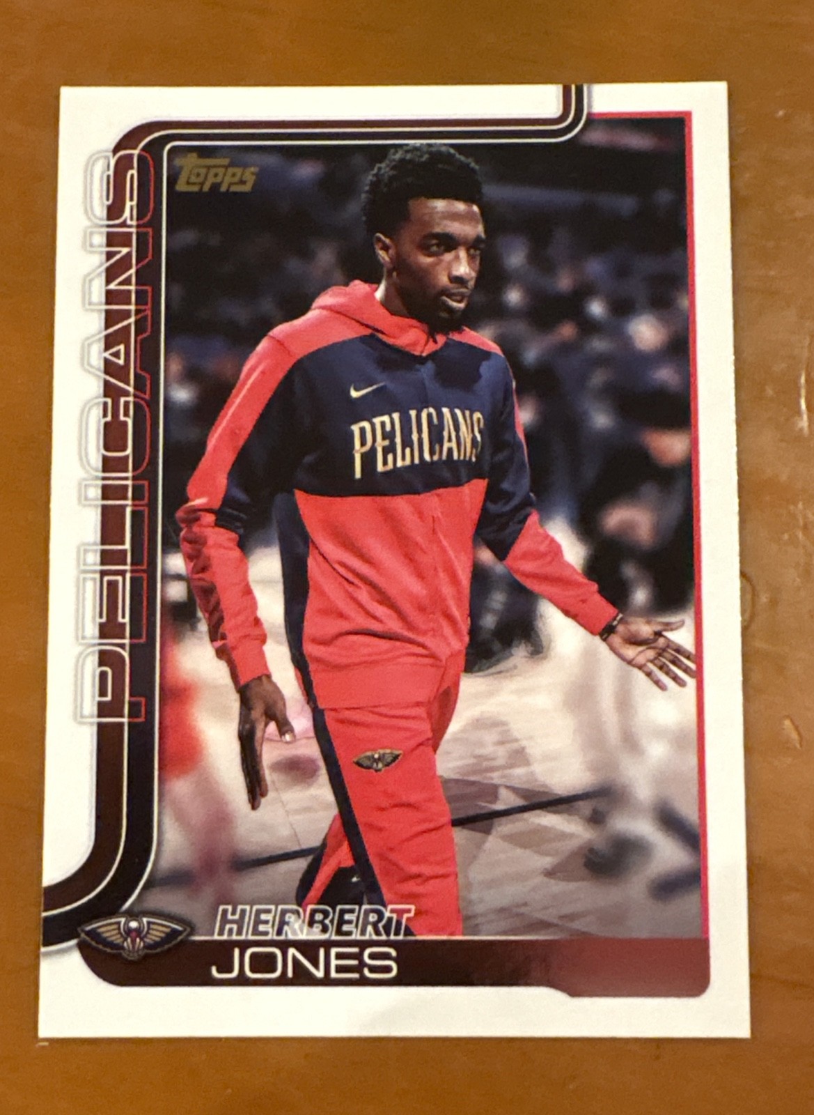 2025-26 Topps - Herbert Jones #189 Golden Mirror Image Variations 1:398 packs!!!