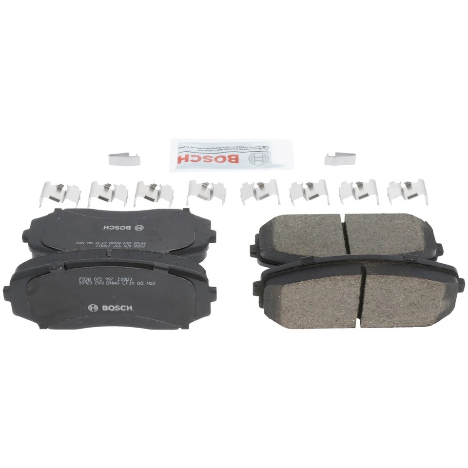 BC1258 Bosch conjuntos de pastilhas de freio conjunto de 2 rodas dianteiras para Mazda CX-5 CX-9 Lincoln MKX - Imagem 4 de 4