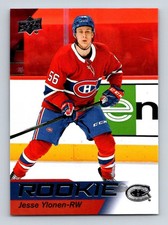 #13 Jesse Ylonen 2021-22 Upper Deck Star Rookie / RC Canadiens