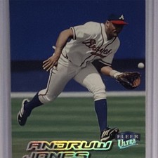 Fleer Ultra 2000 Andruw Jones #156 Atlanta Braves MLB Baseball Card