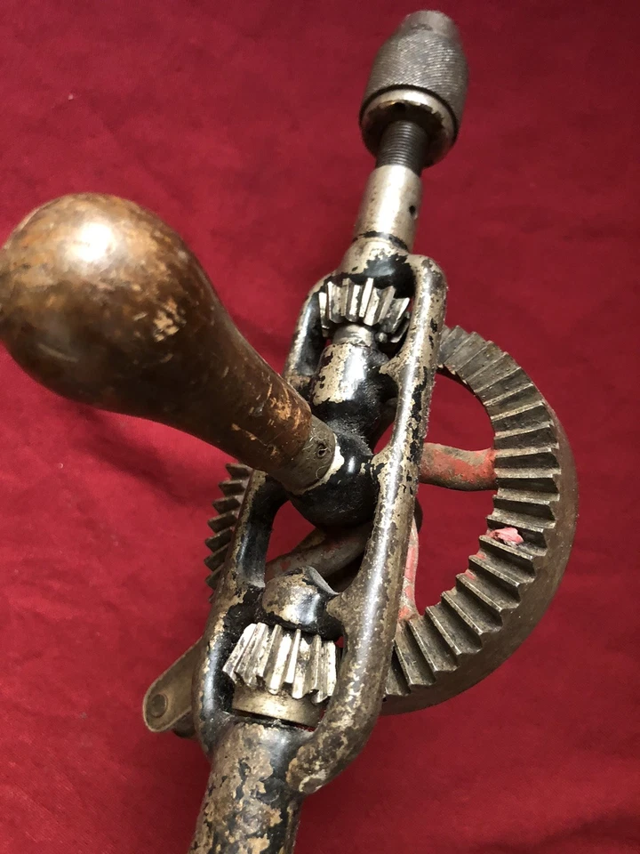 chignole ancienne manuelle, outil collection  - Photo 4/4