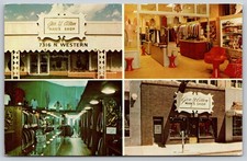 Geo Y Allen Man's Shop Oklahoma City OK Postcard 1973 Menswear Store AA861