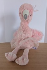 Pinky the Flamingo with Tutu by Aurora World Plush Stuffed Animal Toy 15"