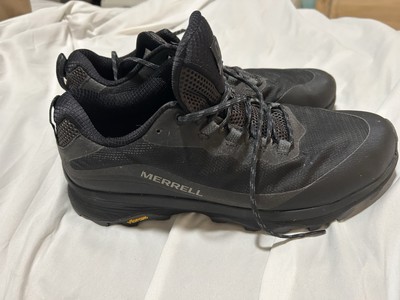 Merrell Hiking Shoes Sneakers Mens Size 14 Black Moab Speed Float Pro Vibram