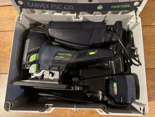 Festool CARVEX PSC 420 18v Cordless Jigsaw + 5.2Ah Battery + Charger + Case