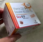 SEA D3 Nano Shots/Vitamin D3 60000 I.U Suga Free Oral Solution 8 Shots