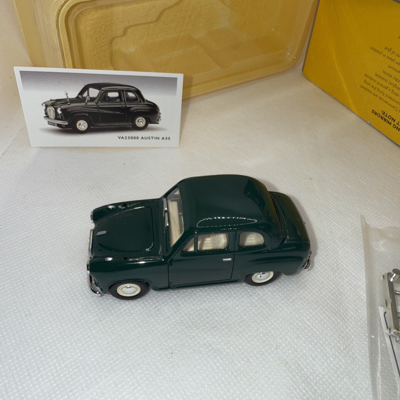 Corgi Vanguards Austin A35  Speedwell Green Rare - Mint Condition Boxed