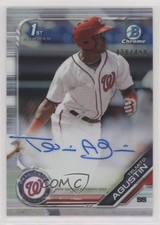 2019 Bowman Chrome Prospects Refractor 438/499 Telmito Agustin #CPA-TA Auto uk2