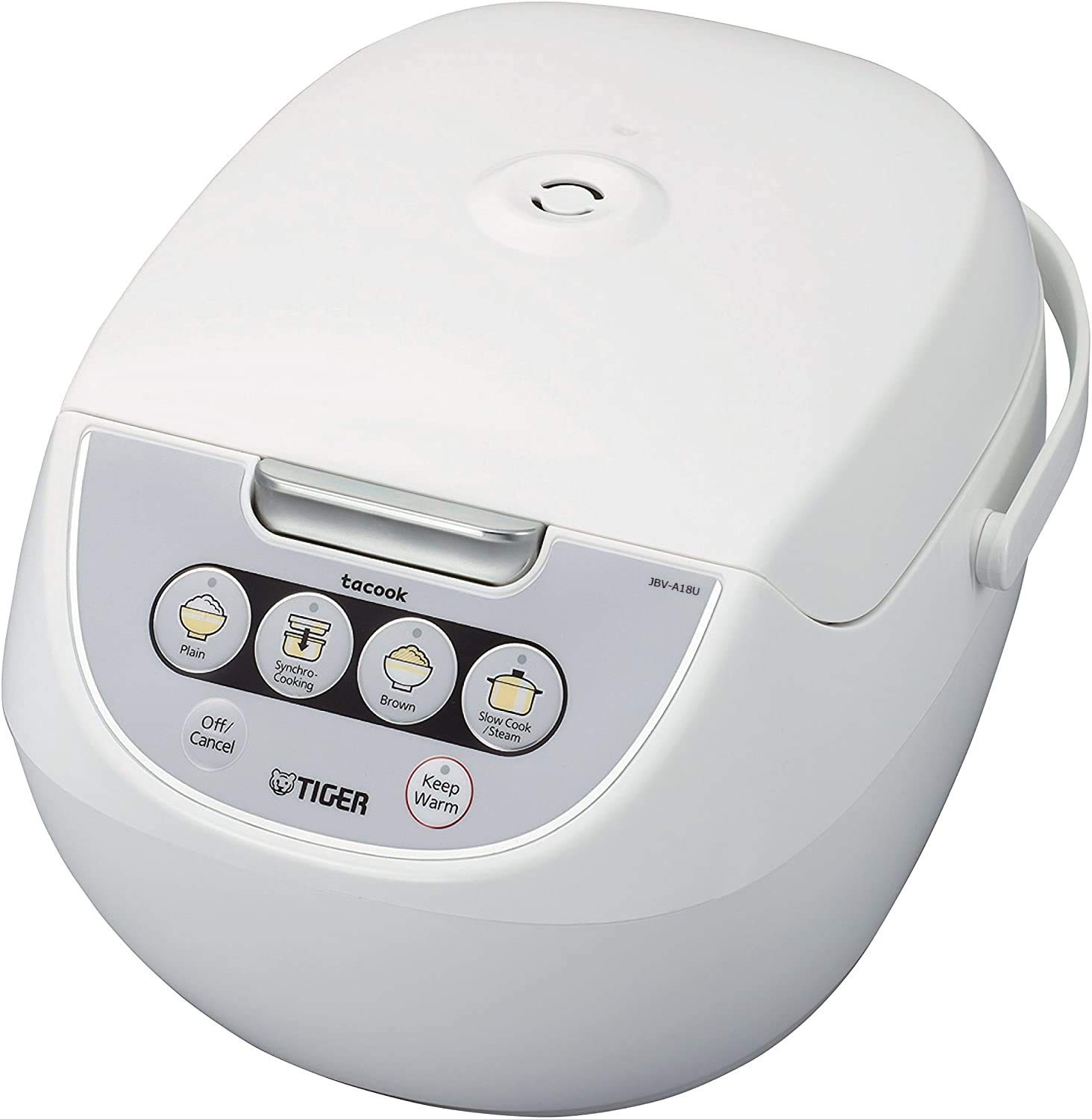 With Food Steamer & Slow White Tiger Jbv-a18u-w