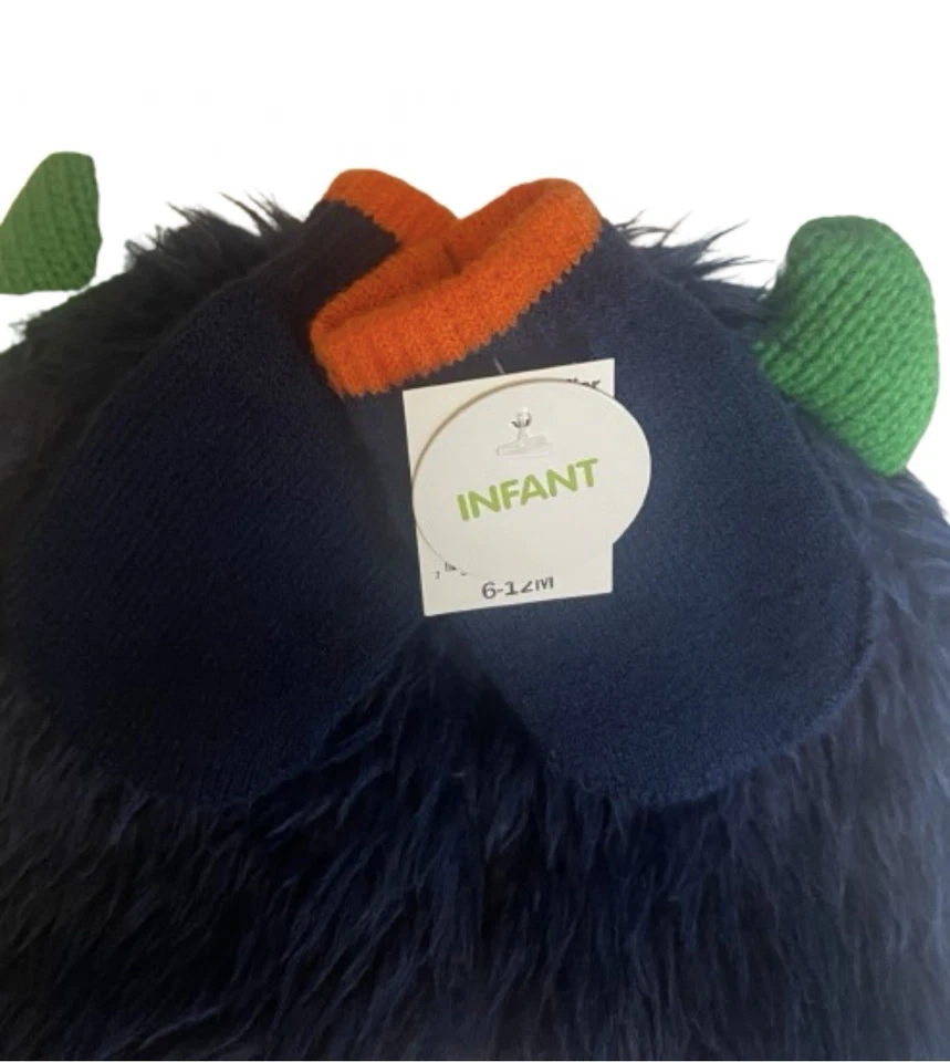 Juego de cara y guantes de monstruo talla infantil 6-12 m Foto 4 de 4