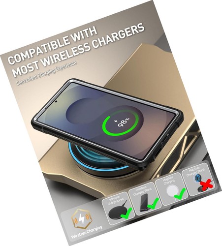 Custodia per Galaxy S25 Ultra 6.9, [Cover Fotocamera Slide] [Schermo con - Foto 5 di 6