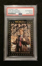 Tony Schiavone Signed 1991 Championship Marketing WCW #101 Autograph PSA/DNA