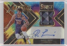 2019 Select X-Factor Memorabilia Signatures Tie-Dye 11/25 Dario Saric Auto ow1