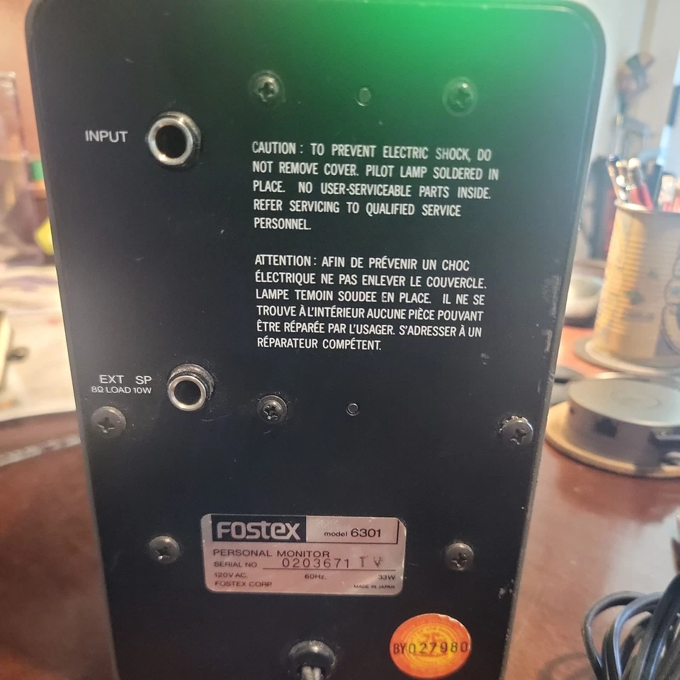 Fostex 6301 Active Personal Monitor Speaker - Image 3 of 4