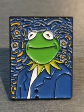 KERMIT THE MUPPET SHOW KERMIT THE FROG KERMIT LA GRENOUILLE Pin Badge Patch Neu