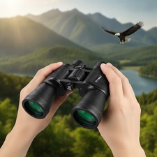 20x50 High Power Binoculars - Waterproof, Ergonomic, Ideal Gifts for Men