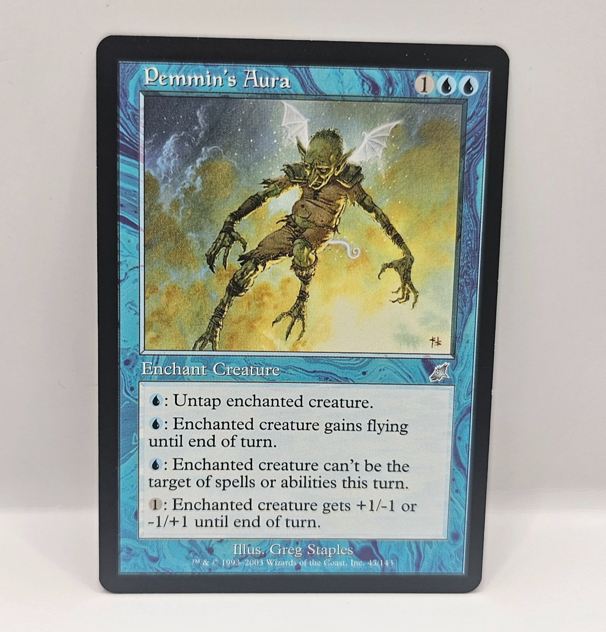 Pemmin's Aura NM Regular #45 MTG Scourge