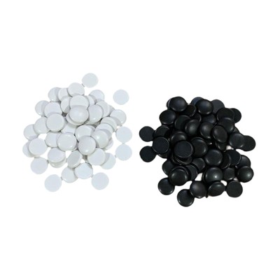 100 Teile Go Schachfiguren Schachzubehör Brettspiel interaktiv Gobang Go Schach