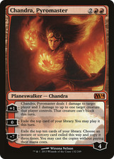 Chandra, Pyromaster #132 (MP) Magic 2014 M14 Magic MTG