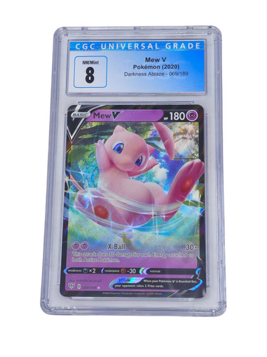 Mew V graded CGC 8 for sale on eBay
