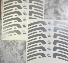 ENVE Composites Replacement Wheel Decal Kit - G Series - Silver - New