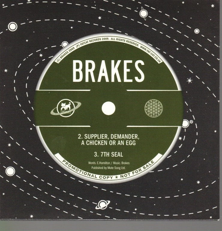 Brakes (Indie Group) Don't Take Me To Space (Man) CD UK Fatcat 2009 promo in - Bild 2 von 2