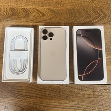 Apple iPhone 16 Pro Max 256GB Titanium Verizon Only Excellent 100% Battery