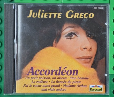 Juliette Greco - Accordéon - Karussell - CD