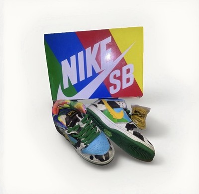 Nike Dunk Low SB Ben & Jerry's Chunky Dunky CU3244-100 Mens Size 8