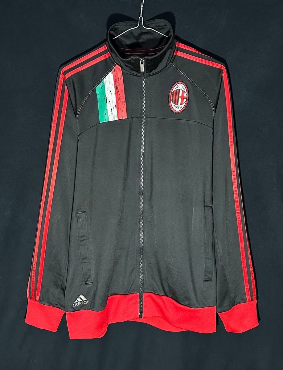 AC MILAN Italy 2012-2013 adidas football soccer top track jacket