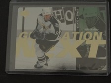 1996-97 Upper Deck Generation Next X21 Mike Modano / Jarome Iginla Hockey Card