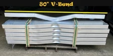 Boat Trailer Aluminum Crossmember V-Bend Square Tube Crossbar 3" x 3" x 80"