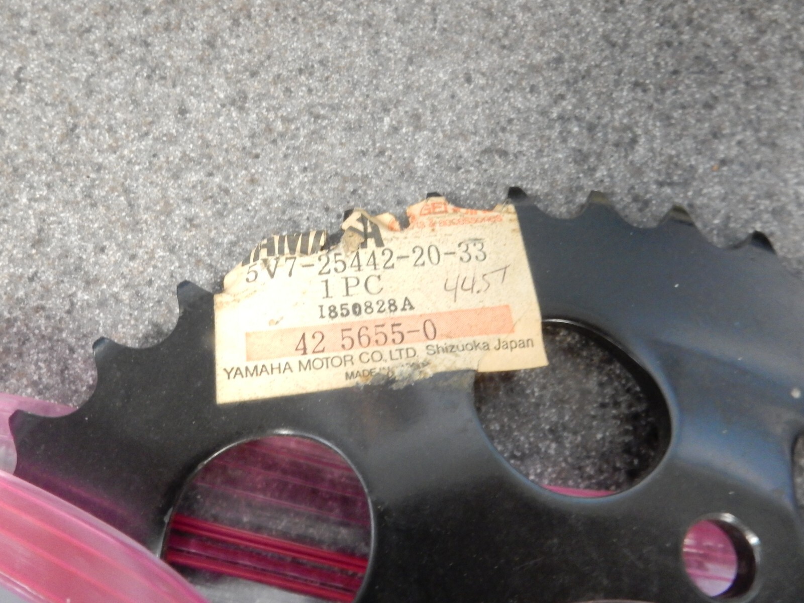 Yt175 Pro Tech NOS Yamaha 42T Driven Sprocket 82-84 YT125 82 YT175 5V7-25442-20-33 | eBay