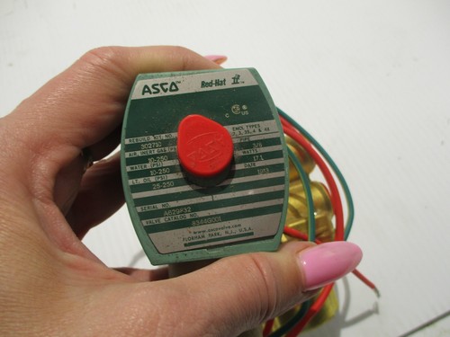 NEW ASCO 8344G001 SOLENOID VALVE 4-WAY 3/8" 110/120 V COIL - Picture 2 of 3