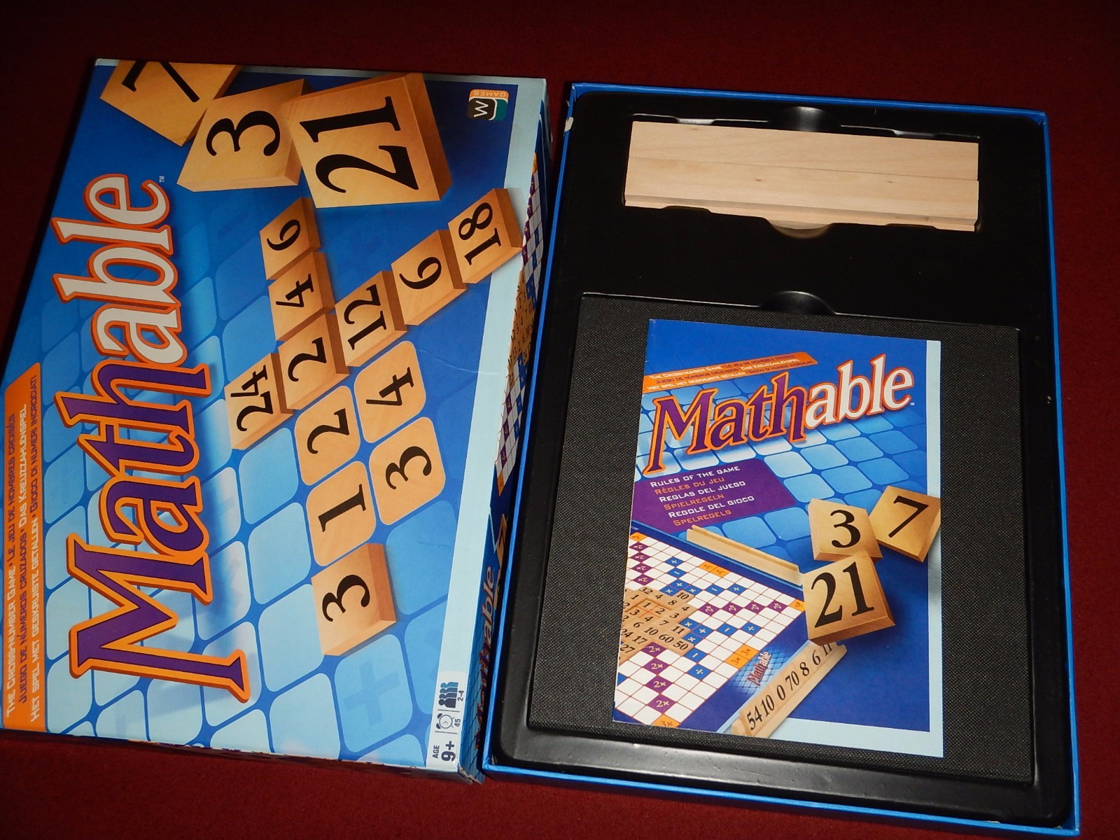 Wooky Entertainement Inc Mathable Ful Size Board Game 2010 Crossnumber Game eBay