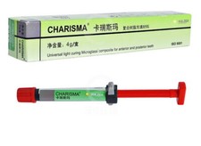 Jeringa compuesta dental Charisma resina relleno dental cura ligera A1 A2 A3 A3.5