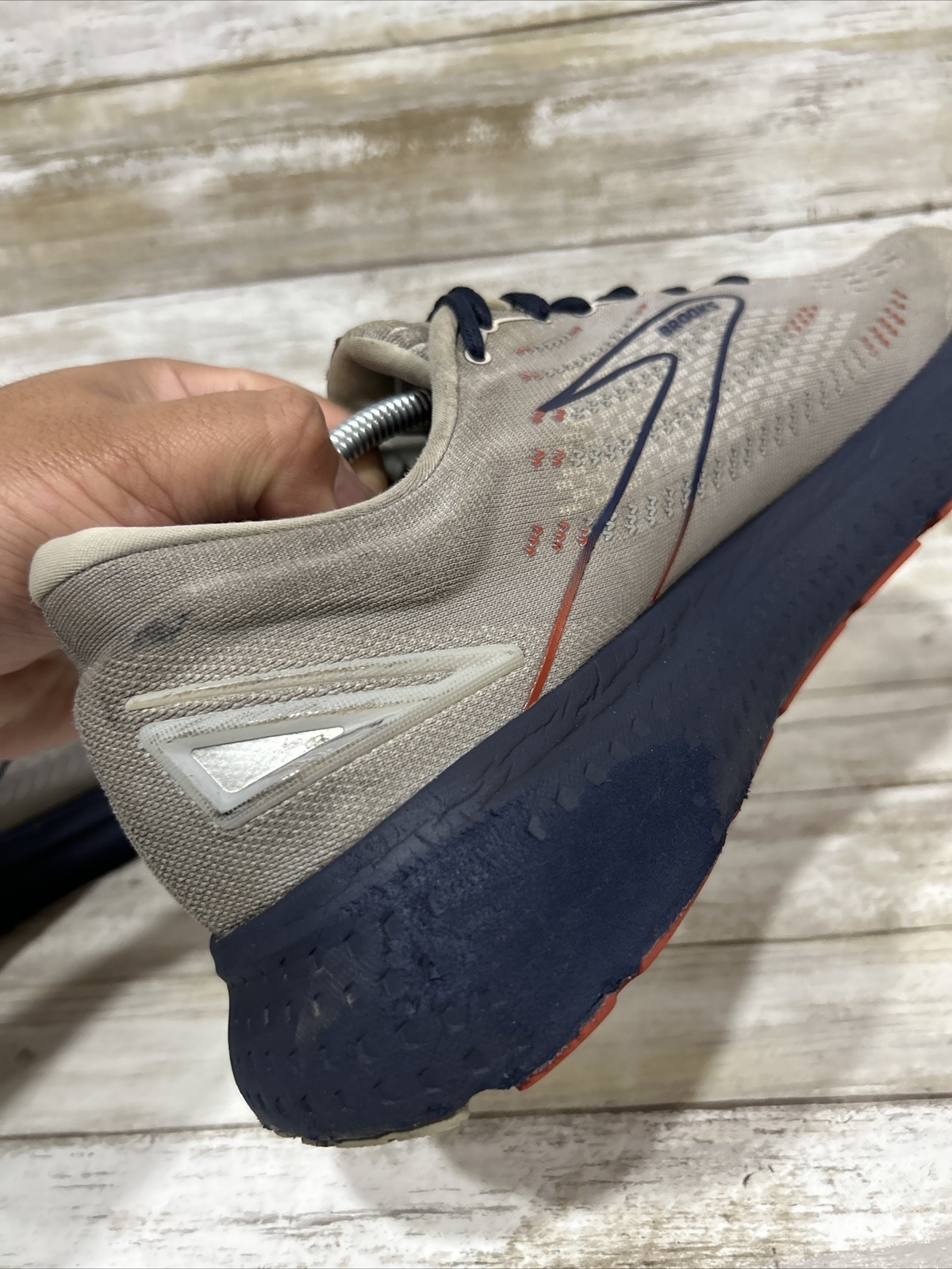 Brooks Men Glycerin GTS 19 Gray Running Training Snea… Gem