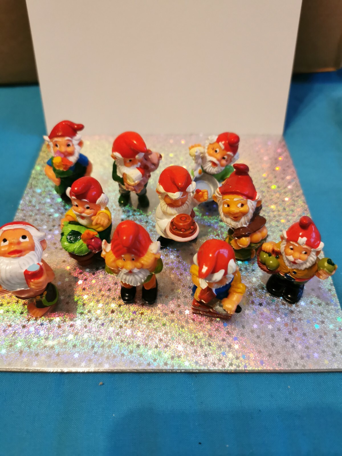 Ü Ei Figuren Gartenzwerge Zwerge großes Set eBay