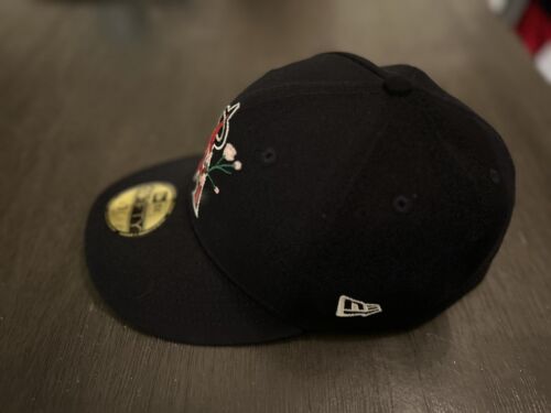 New Era Cap 5950 Side Patch Bloom MLB Los Angeles Angels Sz 7 / 58.7 cm - Picture 2 of 4