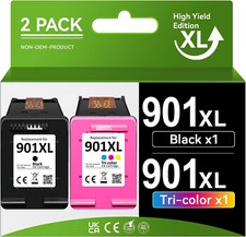 901xl Ink Cartridges For HP 901 Officejet J4580 J4660 J4680 4500 J4680c Printers